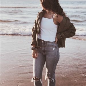 American Eagle mom jeans